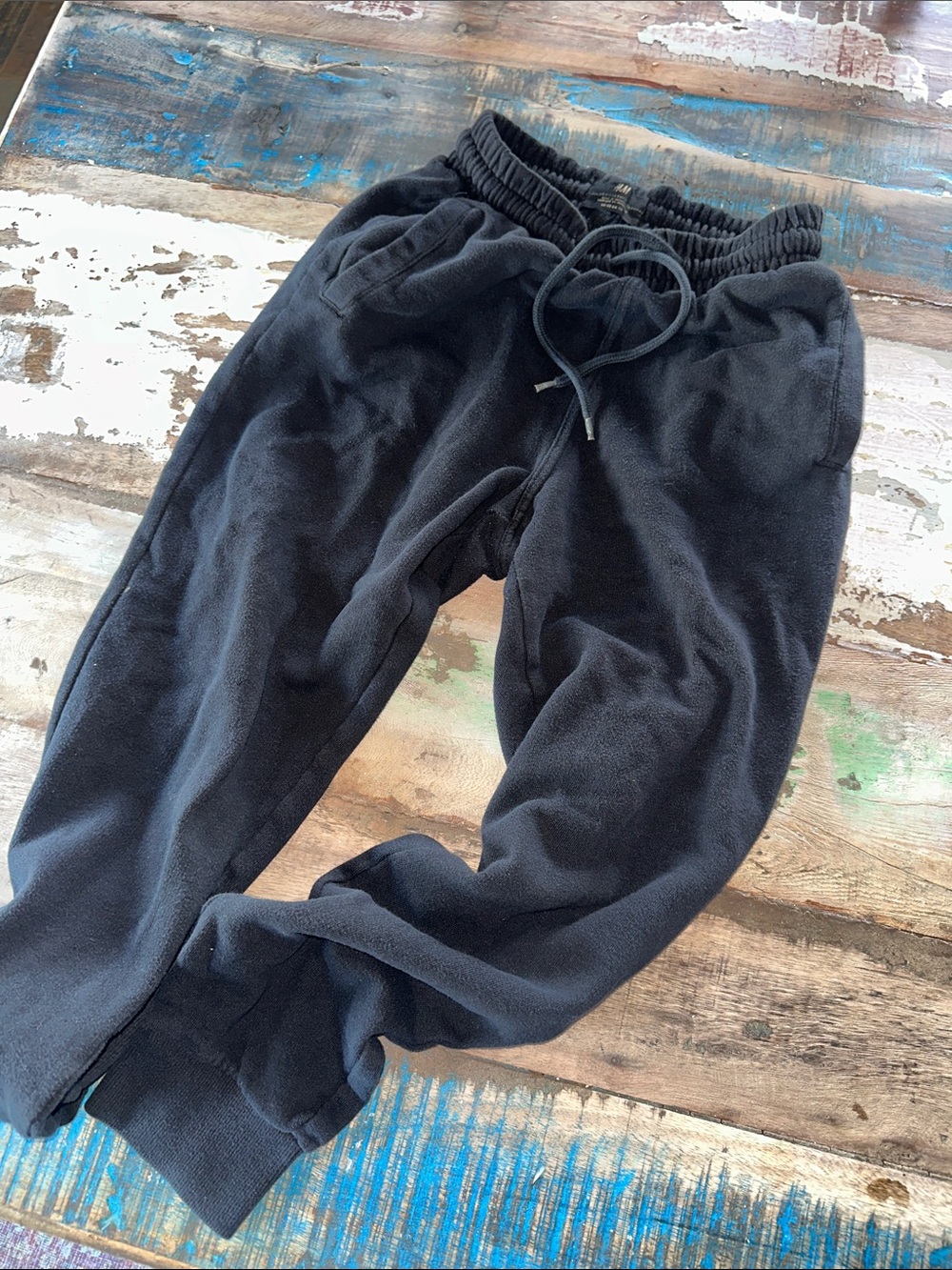 Black H&M Drawstring Jogger Sweatpants XS